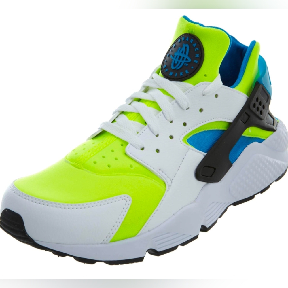 Nike Air Huarache Run SE 'Volt’ Sneakers Wmn's Size 9.5 NWOT MSRP $120